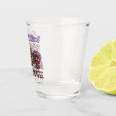 コーヒーを飲む前は魔女だ ショットグラス (右)
