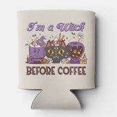 コーヒーを飲む前は魔女だ 缶クーラー (裏面)