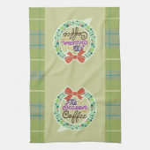 コーヒーを飲む季節 キッチンタオル (縦)