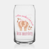 コーヒーを飲む感じと引用文が減るおもしろい ガラス缶 (裏面)