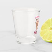 コーヒーを飲む感じと引用文が減るおもしろい ショットグラス (左)