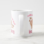 コーヒーを飲む感じと引用文が減るおもしろい ジャンボコーヒーマグカップ (裏面)