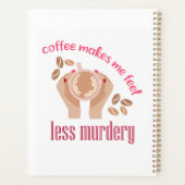 コーヒーを飲む感じと引用文が減るおもしろい プランナー手帳 (裏面)