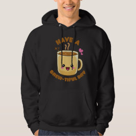 コーヒーを飲む日が良おもしろいいかわいいだ パーカ