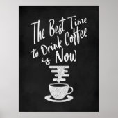 コーヒーを飲む時間が来た ポスター (正面)