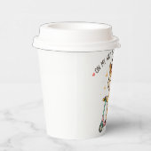 コーヒーを飲む気分転換ガゼル 紙コップ (右)