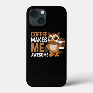 コーヒーを飲む素晴らし iPhone 13 MINIケース