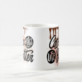 コーヒーを飲む コーヒーマグカップ (中央)