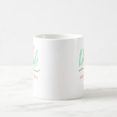 コーヒーを飲む コーヒーマグカップ (中央)