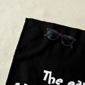 コーヒーを飲む ビーチタオル (インサイチュ)