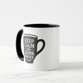 コーヒーを飲む マグカップ (正面左)