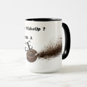 コーヒーを飲む マグカップ (正面右)