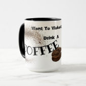 コーヒーを飲む マグカップ (正面左)