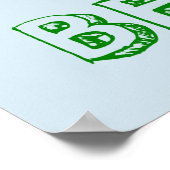 コーヒーを飲む、幸せになれ – ポスター (角)