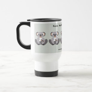 コーヒーを飲む – 絶滅危惧動物 – KOALA - トラベルマグ