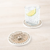 コーヒーを飲む – Be A Lert コースター (側面)