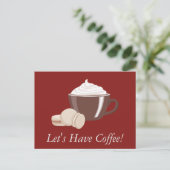 コーヒーを飲もう ポストカード (スタンド正面)