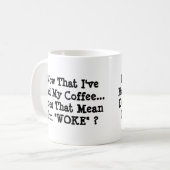 コーヒーを飲んだので目が覚めた？ コーヒーマグカップ (正面左)