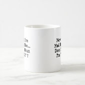 コーヒーを飲んだので – Mug-A-Tupde コーヒーマグカップ (中央)