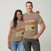 コーヒーを飲んだ後私は誰もが嫌いだけど気分は良い3 Tシャツ (ユニセックス)