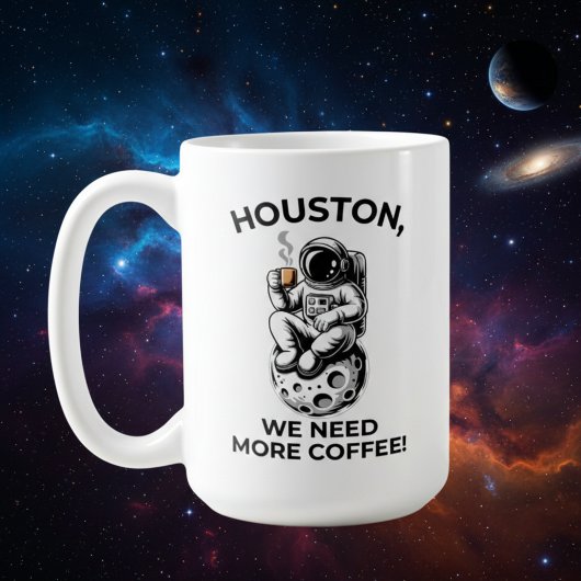 コーヒーを飲んでから宇宙へ コーヒーマグカップ