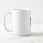 コーヒーを飲んでから話そう – 楽しい朝のコーヒーマグ コーヒーマグカップ (左)