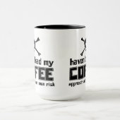 コーヒーを飲んでない - マグカップ (中央)