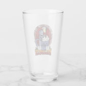 コーヒーを飲んで怖がる タンブラーグラス (裏面)