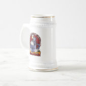 コーヒーを飲んで怖がる ビールジョッキ (正面左)