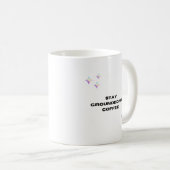 コーヒーを飲んで接地 コーヒーマグカップ (正面右)