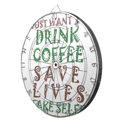 コーヒーを飲んで救飲みに行きたい ダーツボード (正面右)