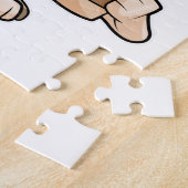 コーヒーを飲んで行く ジグソーパズル (側面)