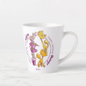 コーヒーを飲んで、物事をする カフェラテマグ (右)