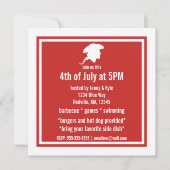 コーヒーを飲んで、紅茶をハーバーに投げ入れよう パーティー 招待状 (正面)