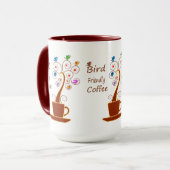 コーヒーを飲救む マグカップ (正面左)