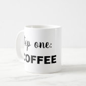 コーヒーを1杯飲む コーヒーマグカップ (正面左)