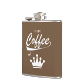 コーヒーをKOMに変える フラスク (左)