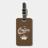コーヒーをKOMに変える ラゲッジタグ (正面縦)