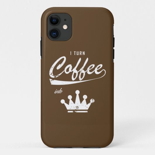 コーヒーをKOMに変える Case-Mate iPhoneケース (裏面)