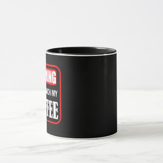 コーヒーをtouchしない マグカップ (中央)