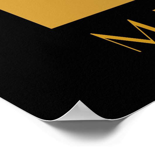 コーヒーアットマイお気に入りのカフェ ポスター (角)