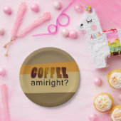 コーヒーアミライト？ ペーパープレート (パーティー)