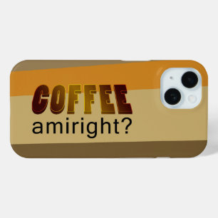 コーヒーアミライト? iPhone 15ケース
