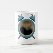 コーヒーアラームのロゴ コーヒーマグカップ (中央)