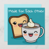 コーヒーアンドトーストホリデーカード シーズンカード (正面/裏面)