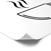 コーヒーアンドハッスルウォールアート ポスター (角)