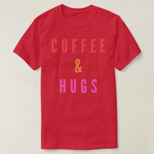 コーヒーアンプハグT Tシャツ (デザイン正面)