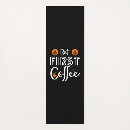 コーヒーアートがファーストコーヒー ヨガマット (正面)