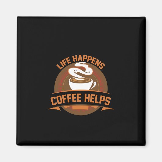 コーヒーアートの生活がコーヒーを救済生む マグネット (正面)