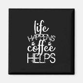 コーヒーアートの生活がコーヒーを救済生む マグネット (正面)